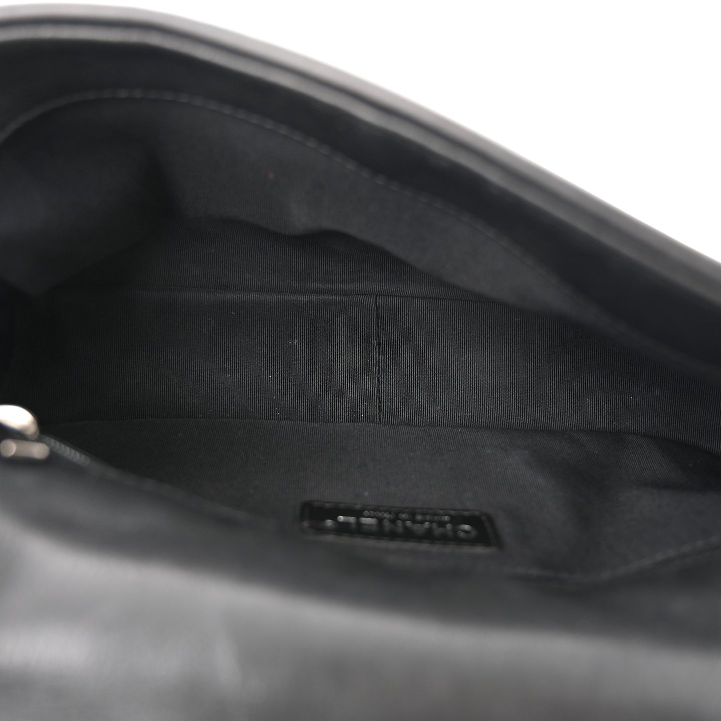 Lambskin Chic Knot Flap Black
