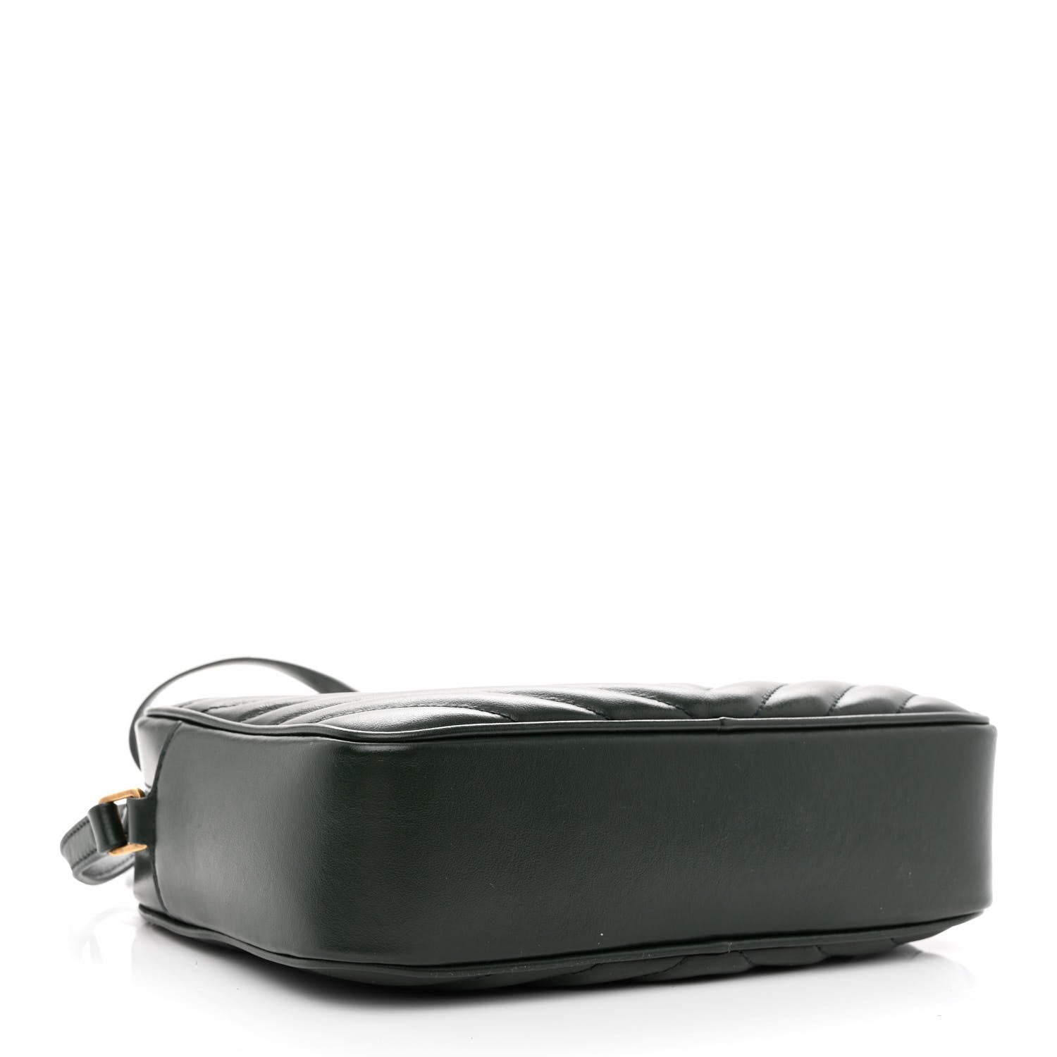 Saint Laurent Calfskin Matelasse Monogram Lou Camera Bag Military Green 4 of 12