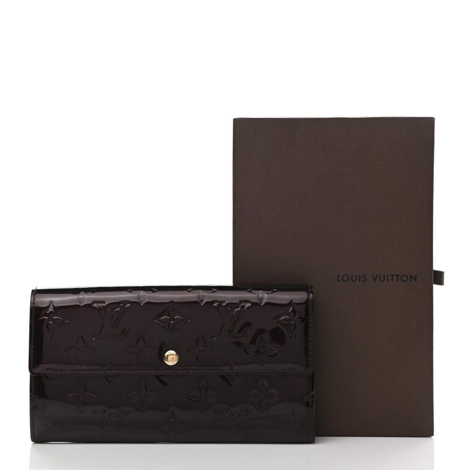Louis Vuitton Vernis Sarah Wallet Amarante 9 of 9