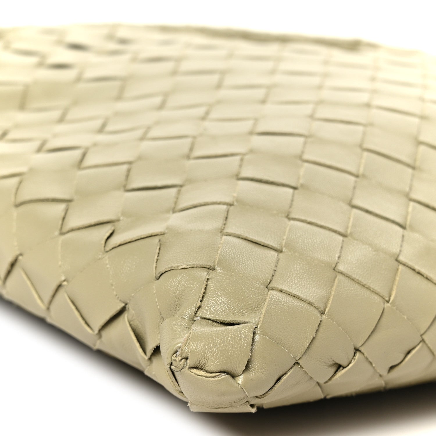 Bottega Veneta Calfskin Intrecciato Small Hop Travertine 9 of 10