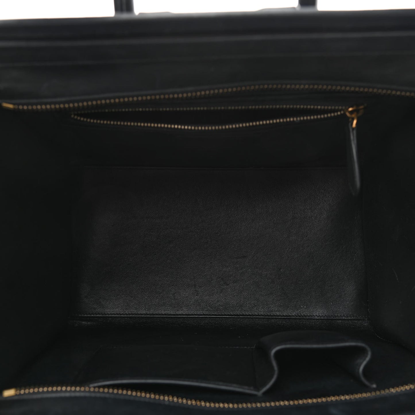 Smooth Calfskin Mini Luggage Black
