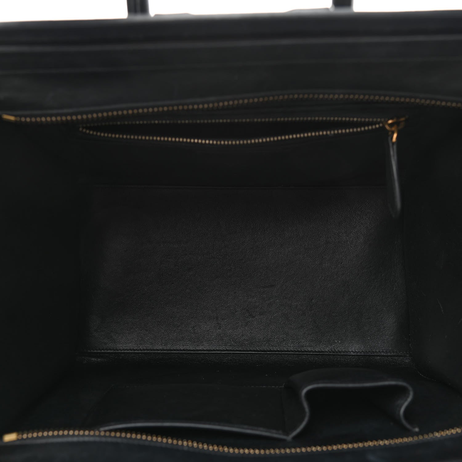 Celine Smooth Calfskin Mini Luggage Black 4 of 11