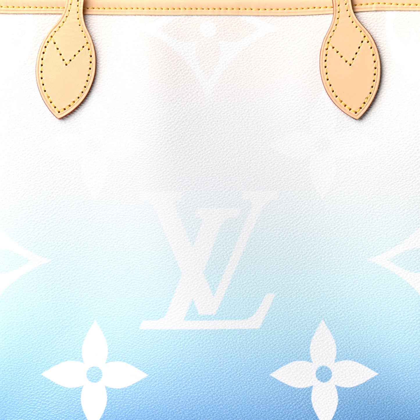 Monogram Giant By The Pool Neverfull MM Blue