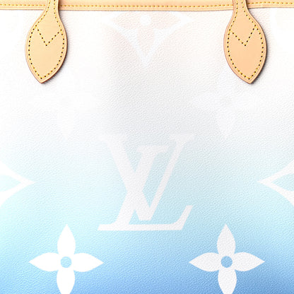 Louis Vuitton Monogram Giant By The Pool Neverfull MM Blue 9 of 11
