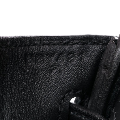 Hermes Swift Birkin 25 Black 7 of 10