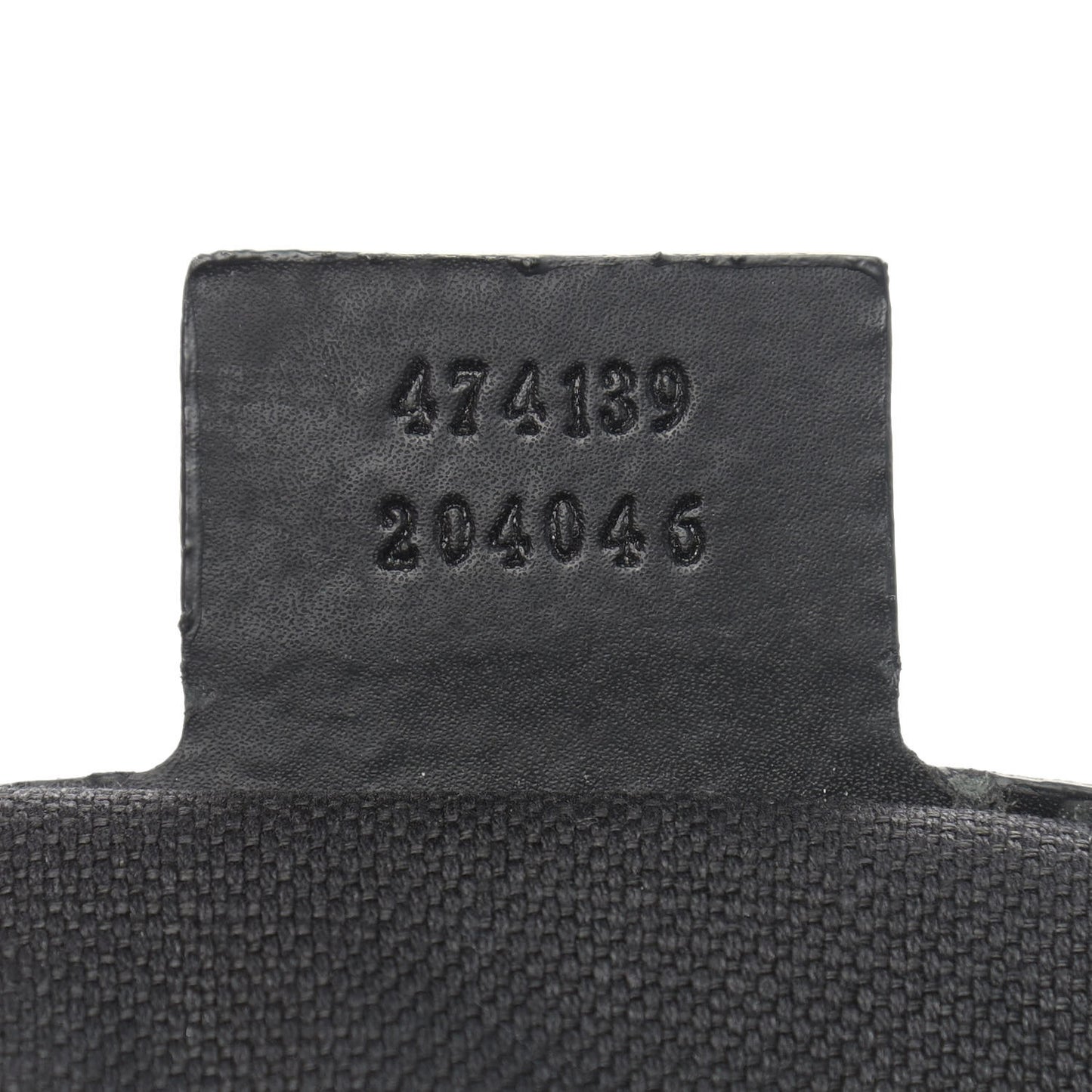 Soft GG Supreme Monogram Appia Calfskin Web East West Messenger Bag Black Grey