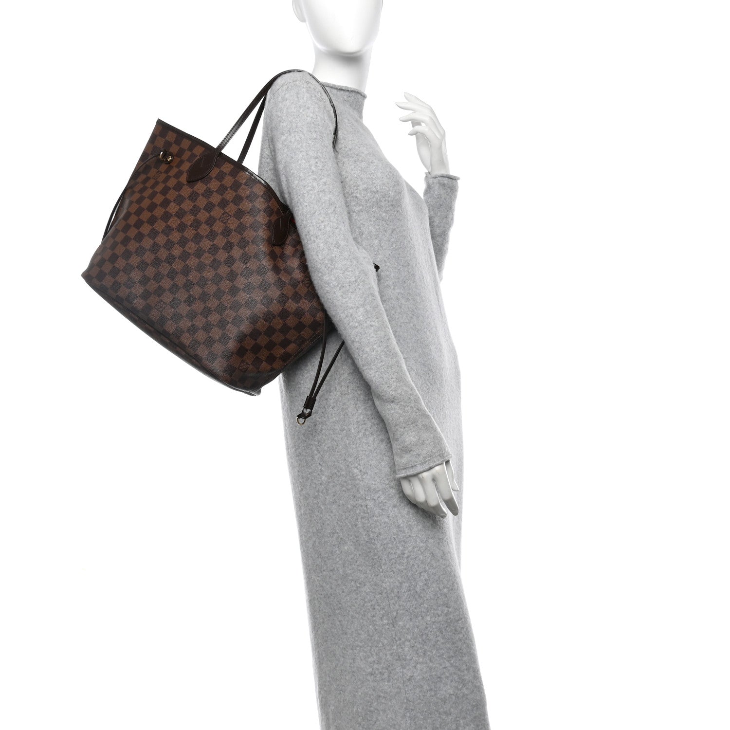 Louis Vuitton Damier Ebene Neverfull MM 2 of 16