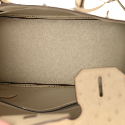 Hermes Ostrich Birkin 30 Parchemin 5 of 10