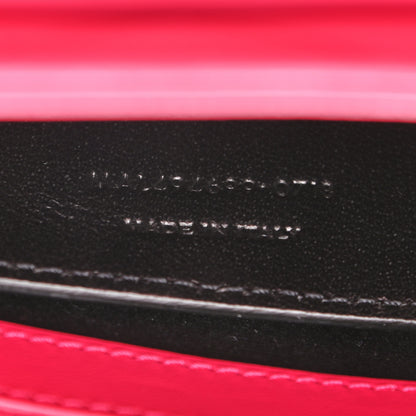 Saint Laurent Calfskin Y Quilted Monogram Small Loulou Chain Satchel Fresh Fuchsia 7 of 11