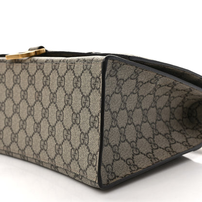 Balenciaga X GUCCI GG Supreme Monogram Medium Hourglass Top Handle Bag Beige Ebony 9 of 9