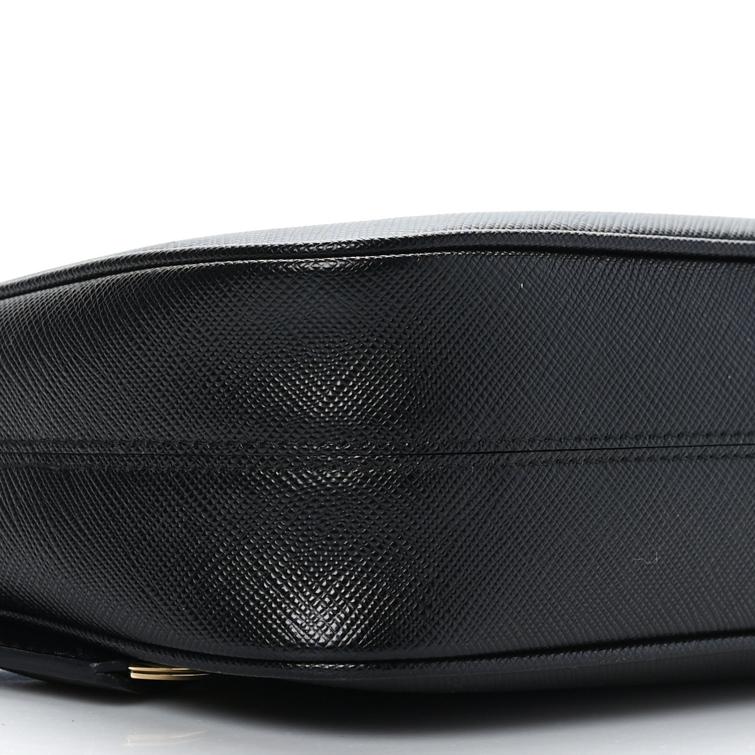 Prada Saffiano Lux Mini Re-Edition Shoulder Bag Black 7 of 8