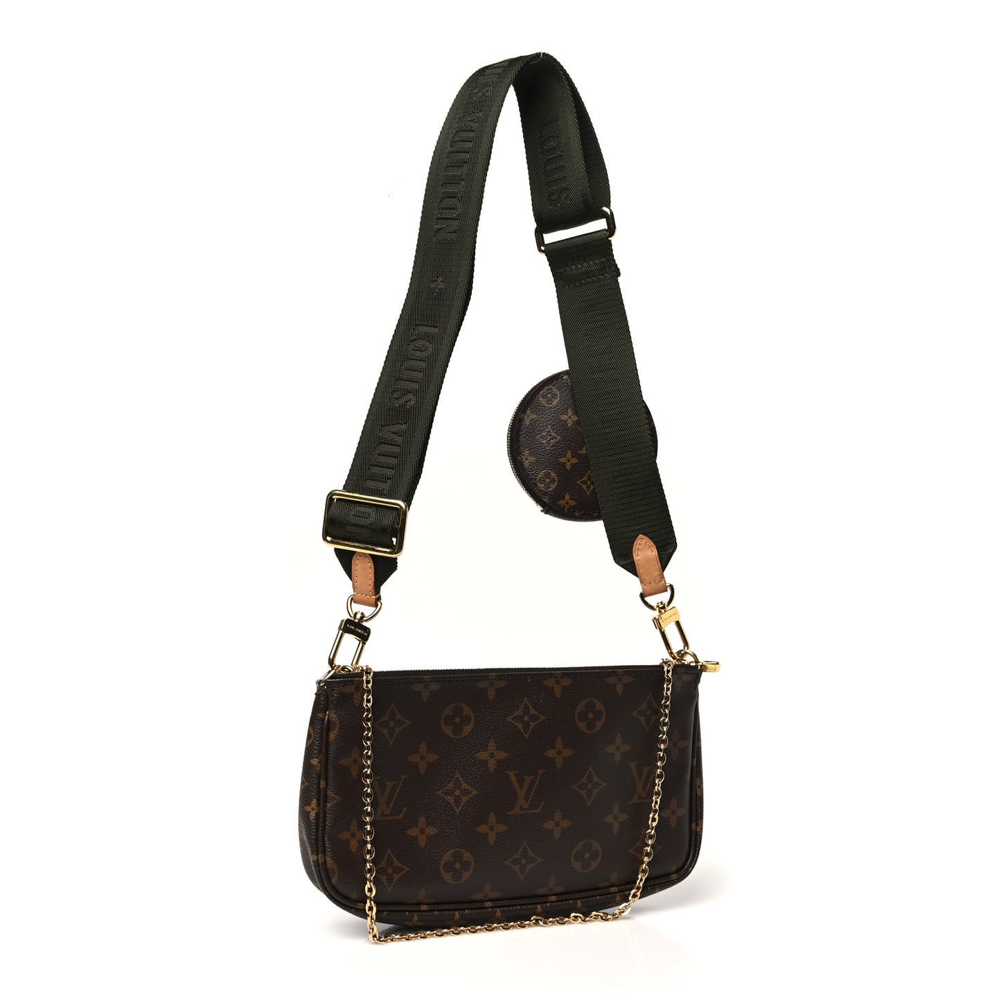 Monogram Multi Pochette Accessories Kaki
