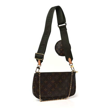 Louis Vuitton Monogram Multi Pochette Accessories Kaki 3 of 10