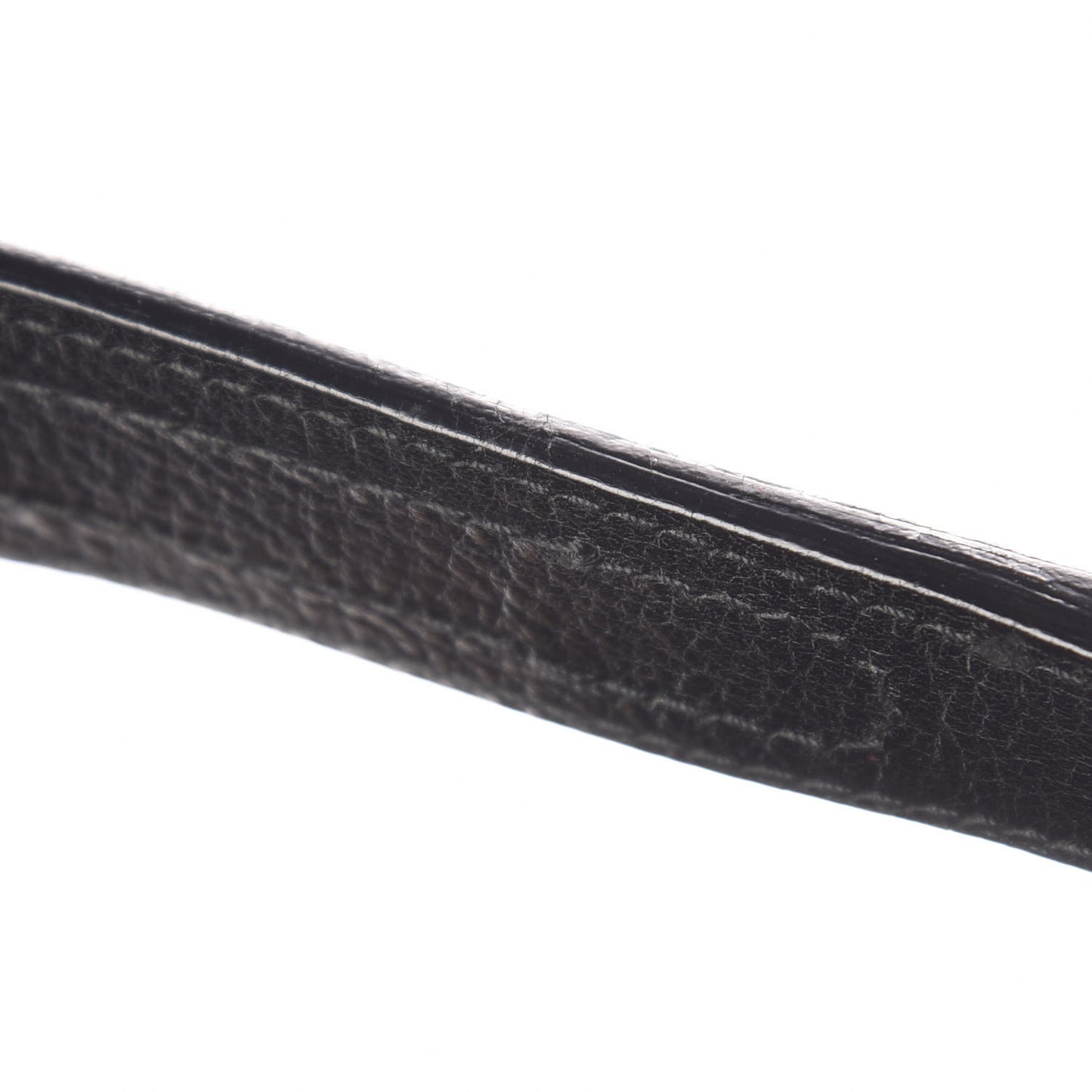 Pony Hair Patent Large Muse Two Black