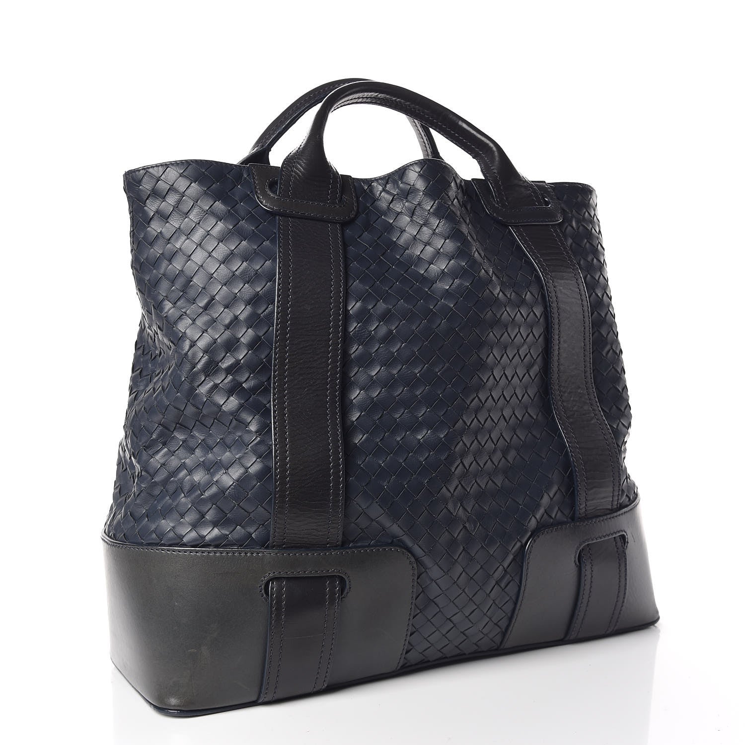 Bottega Veneta Light Calf Intrecciato Tote Prusse 3 of 13