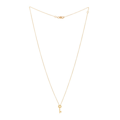 Roberto Coin 18K Yellow Gold Tiny Treasures Key Pendant Necklace 3 of 6