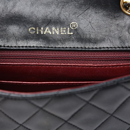 Chanel Lambskin Quilted Mini Square Flap Black 17 of 17