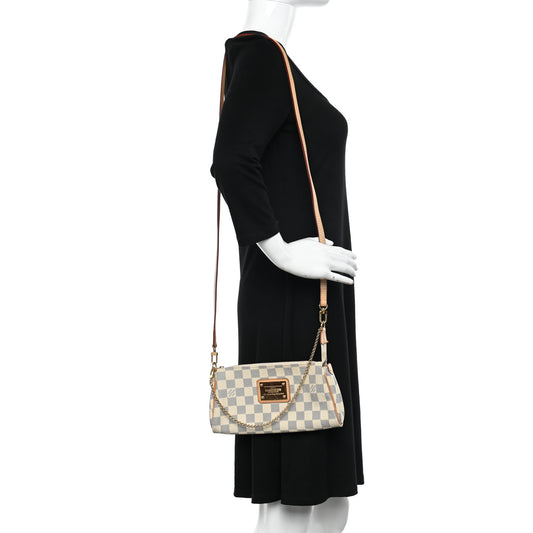 Damier Azur Eva Clutch