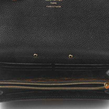 Louis Vuitton Monogram Pallas Wallet Black 5 of 7