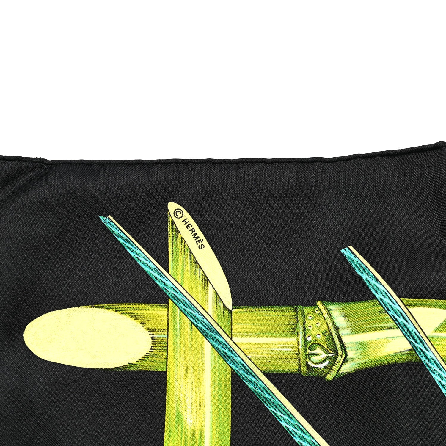Hermes Silk Jardin Creole Scarf 90 5 of 6