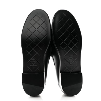 Chanel Lambskin Quilted CC Turnlock Loafers 41 Black 5 of 8