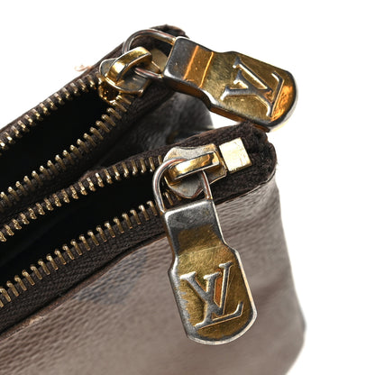 Louis Vuitton Reverse Monogram Giant Double Zip Pochette 11 of 13