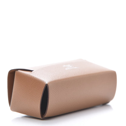 Hermes Grained Madame Calfskin Lipstick Case with Mirror Gold 4 of 8