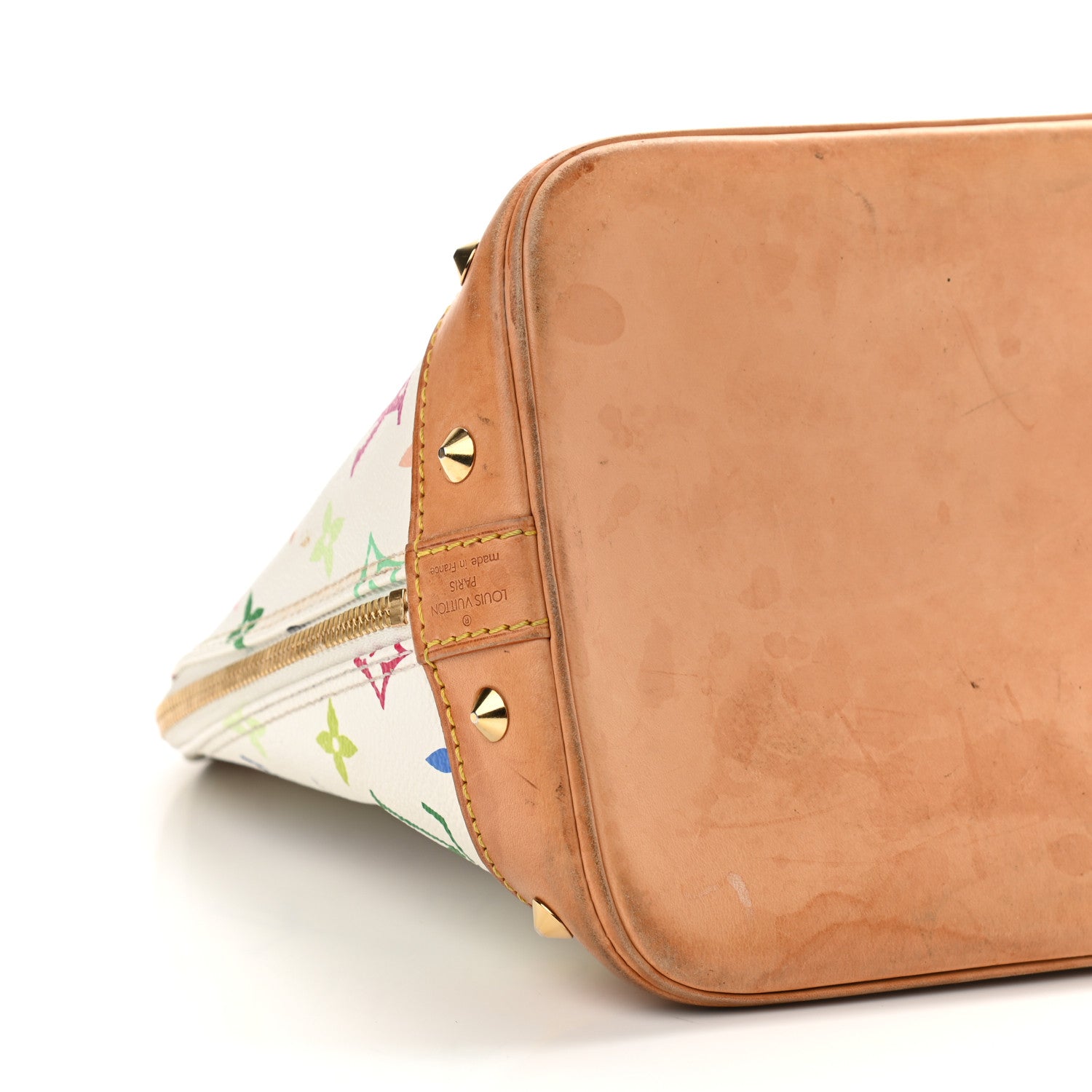 Louis Vuitton Monogram Multicolor Alma White 9 of 17