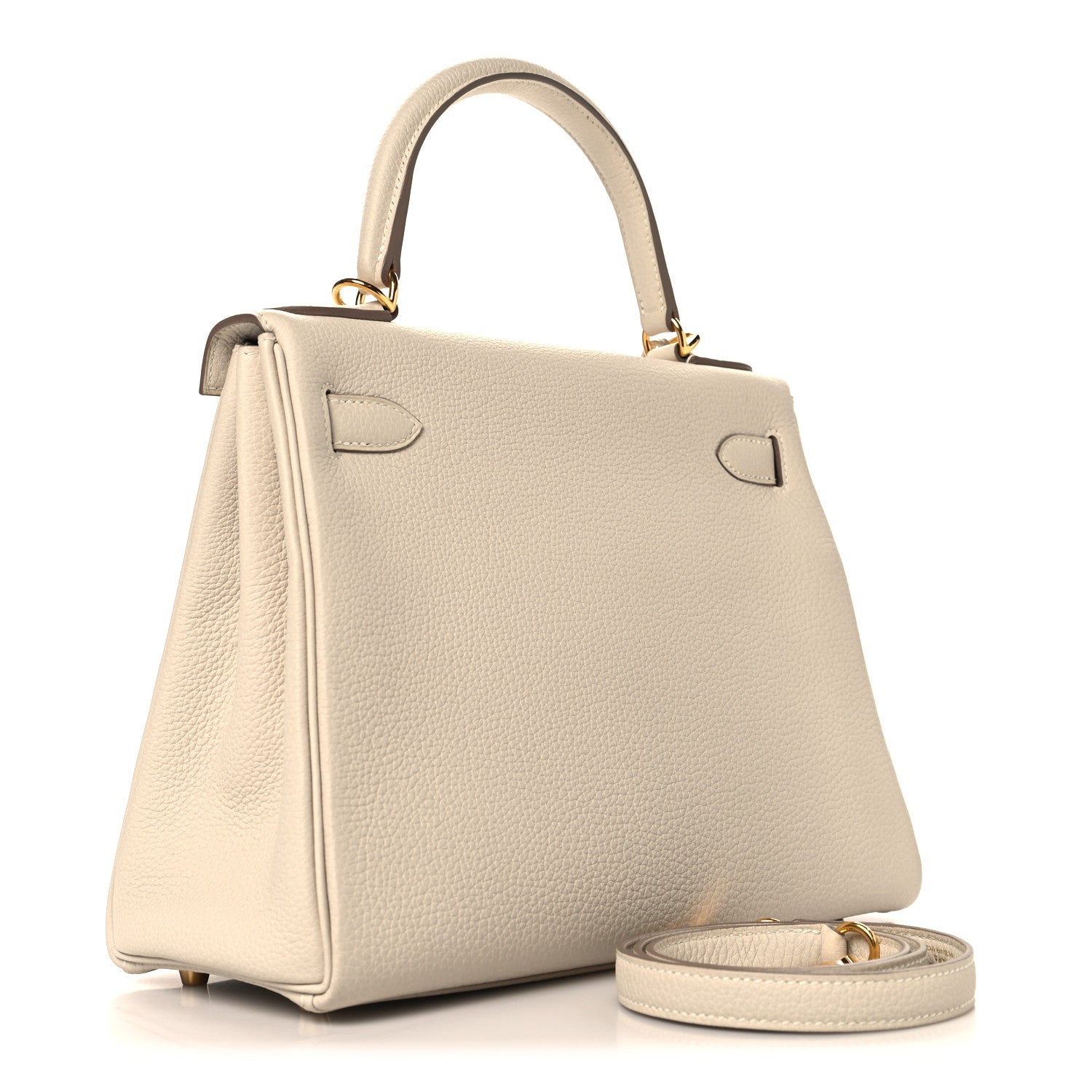 Hermes Togo Kelly Retourne 28 Craie 3 of 14