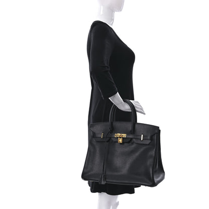Hermes Ardennes Birkin 35 Black 2 of 14