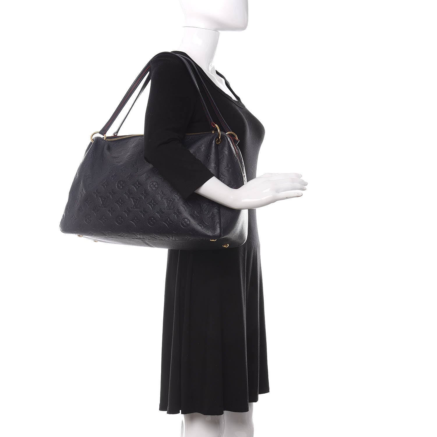 Louis Vuitton Empreinte Ponthieu MM Marine Rouge 2 of 9