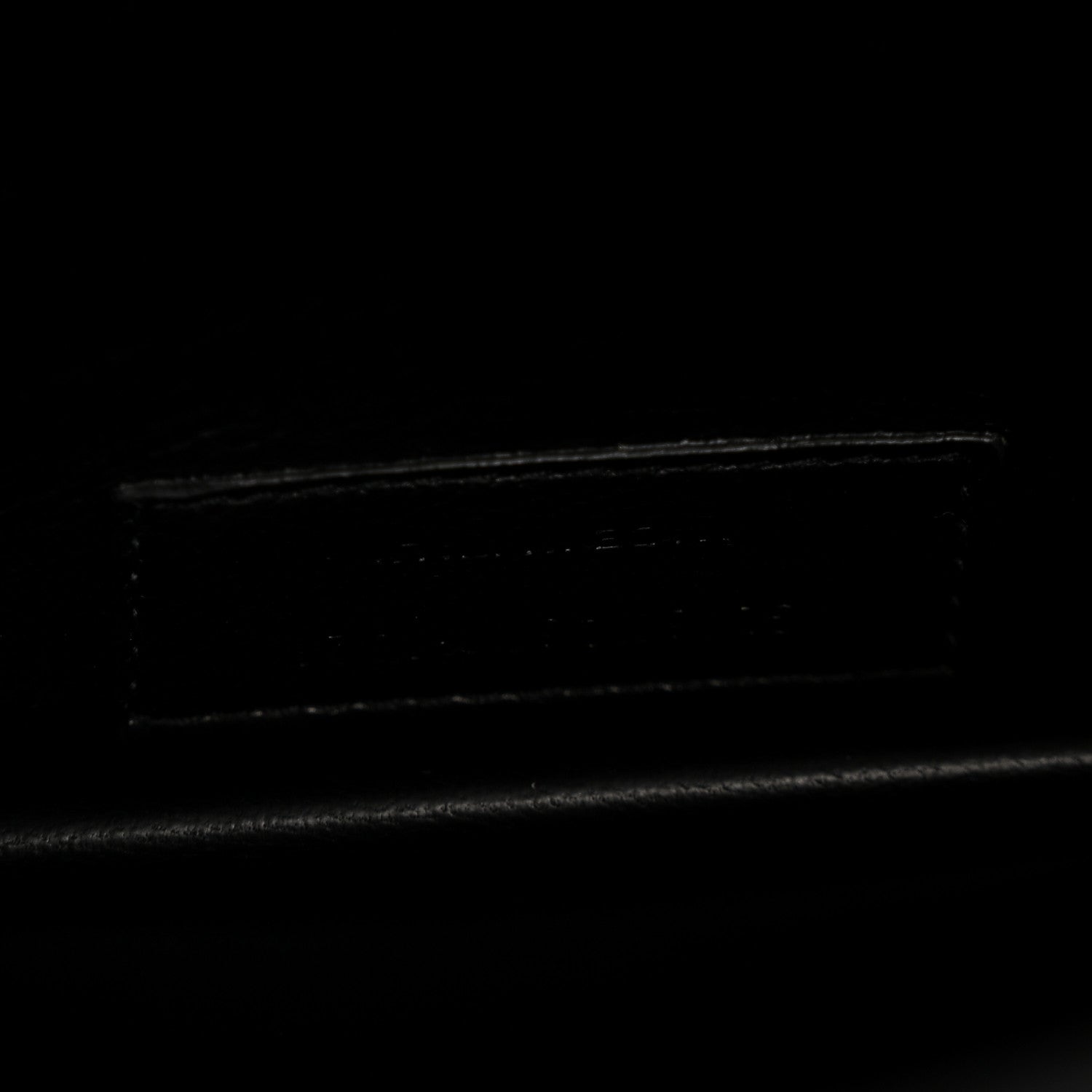 Saint Laurent Lambskin Quilted Le Maillon Square Crossbody Bag Black 7 of 14