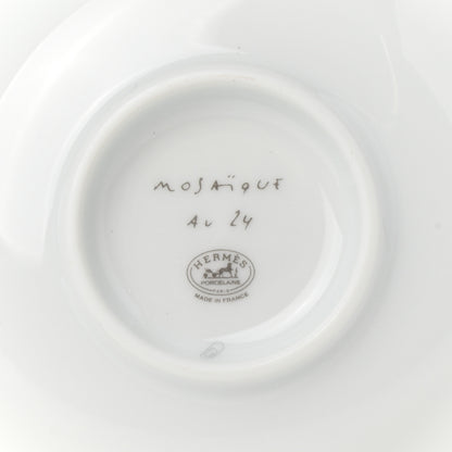 Hermes Porcelain Mosaique au 24 Soy Dish Set of 2 4 of 6