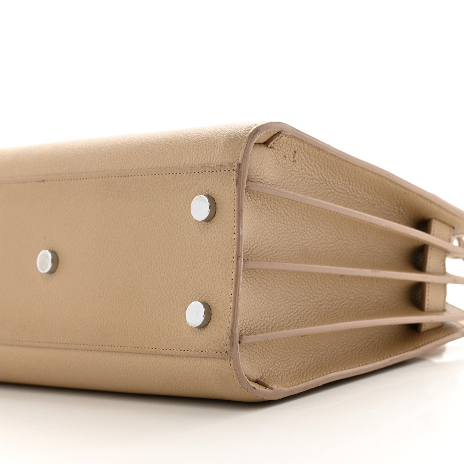 Saint Laurent Grained Calfskin Baby Sac De Jour Dark Beige 9 of 14