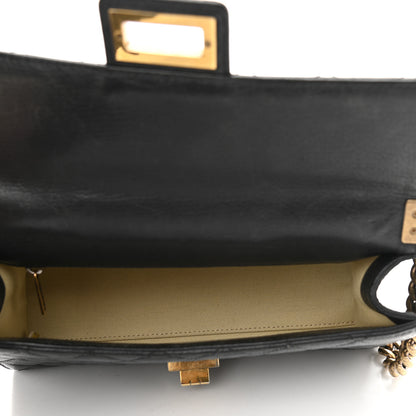 Chanel Goatskin Quilted Rita Flap Black 5 of 12