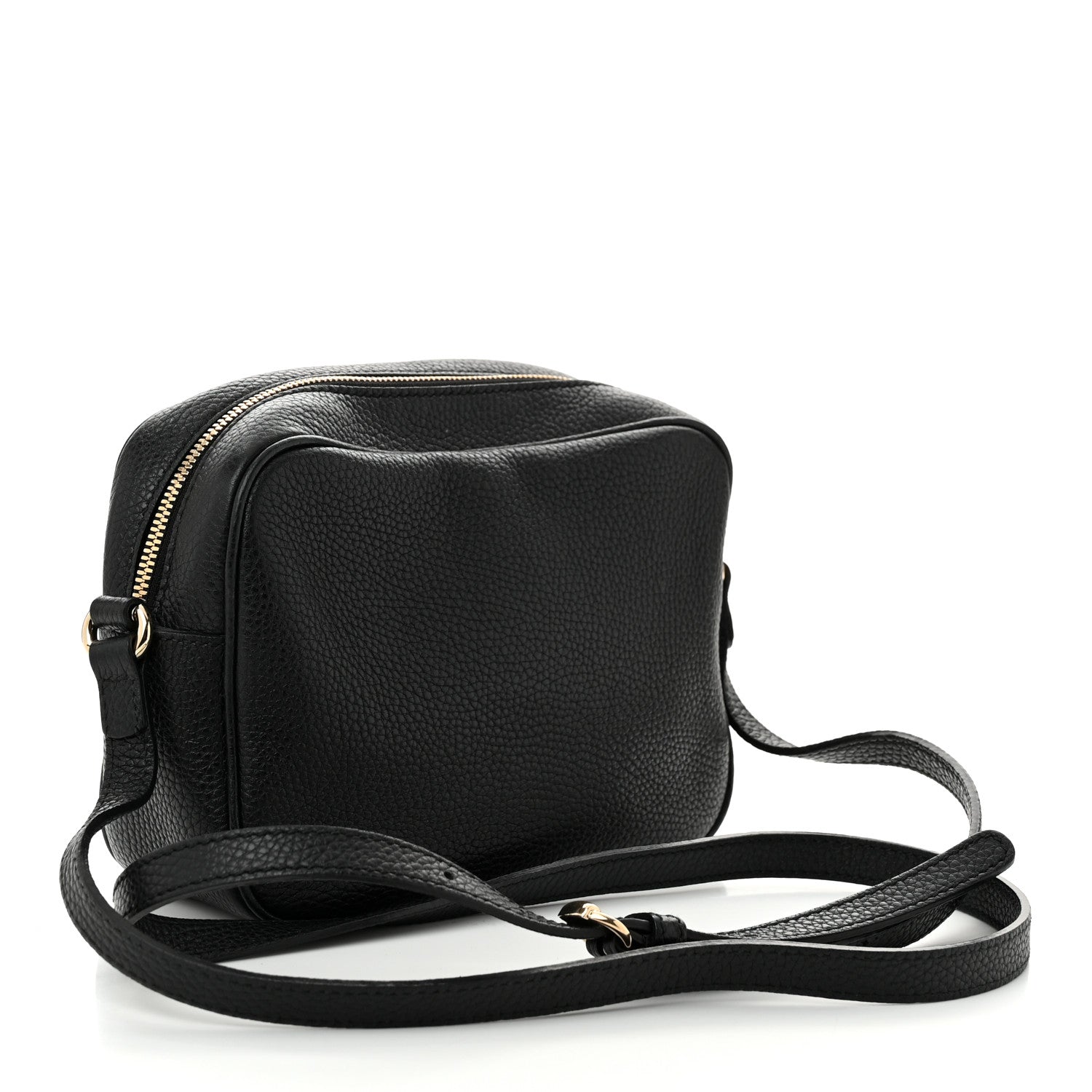 Gucci Pebbled Calfskin Small Soho Disco Bag Black 2 of 10