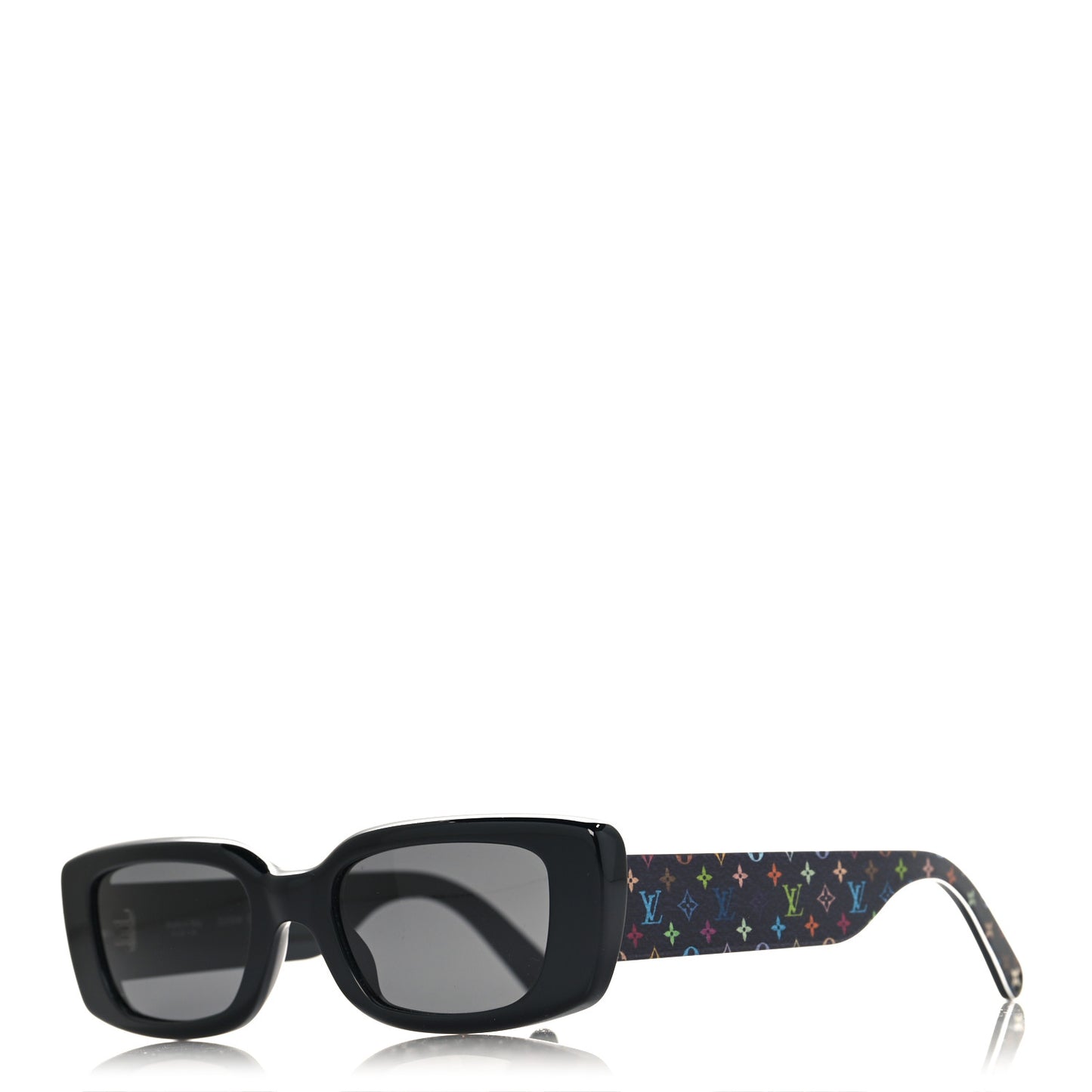 LV X TM Acetate Monogram Multicolor Sunglasses Z2709W Black