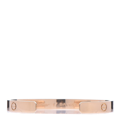 Cartier 18K Yellow Gold LOVE Cuff Bracelet 17 3 of 5