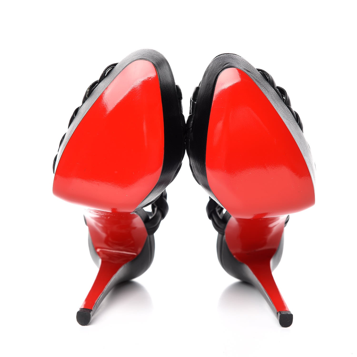 Christian Louboutin Nappa Alpilles 140 Sandals 37 Black 5 of 7