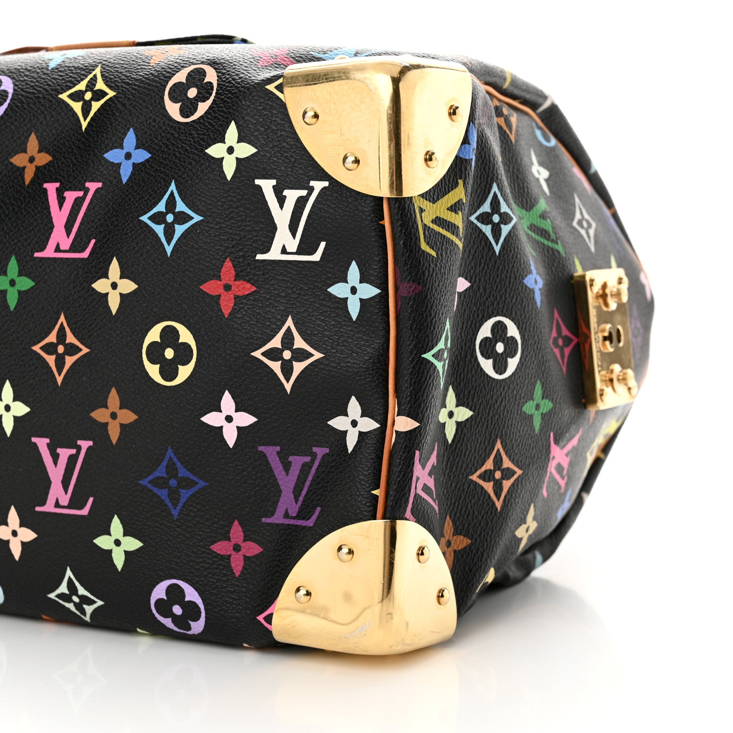 Louis Vuitton Monogram Multicolor Speedy 30 Black 9 of 12
