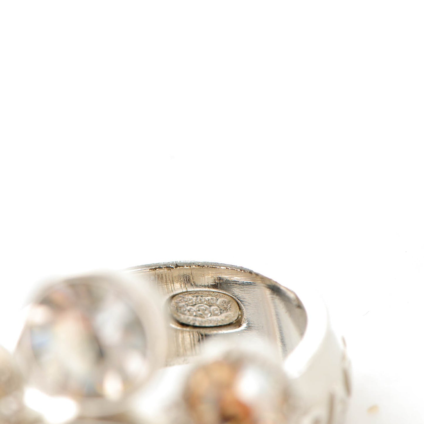 Crystal Ring 6.5 Silver