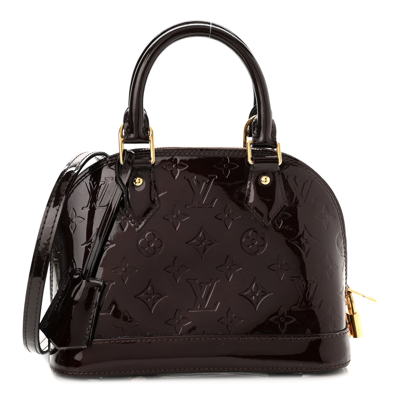 Louis Vuitton Vernis Alma BB Amarante 1 of 10