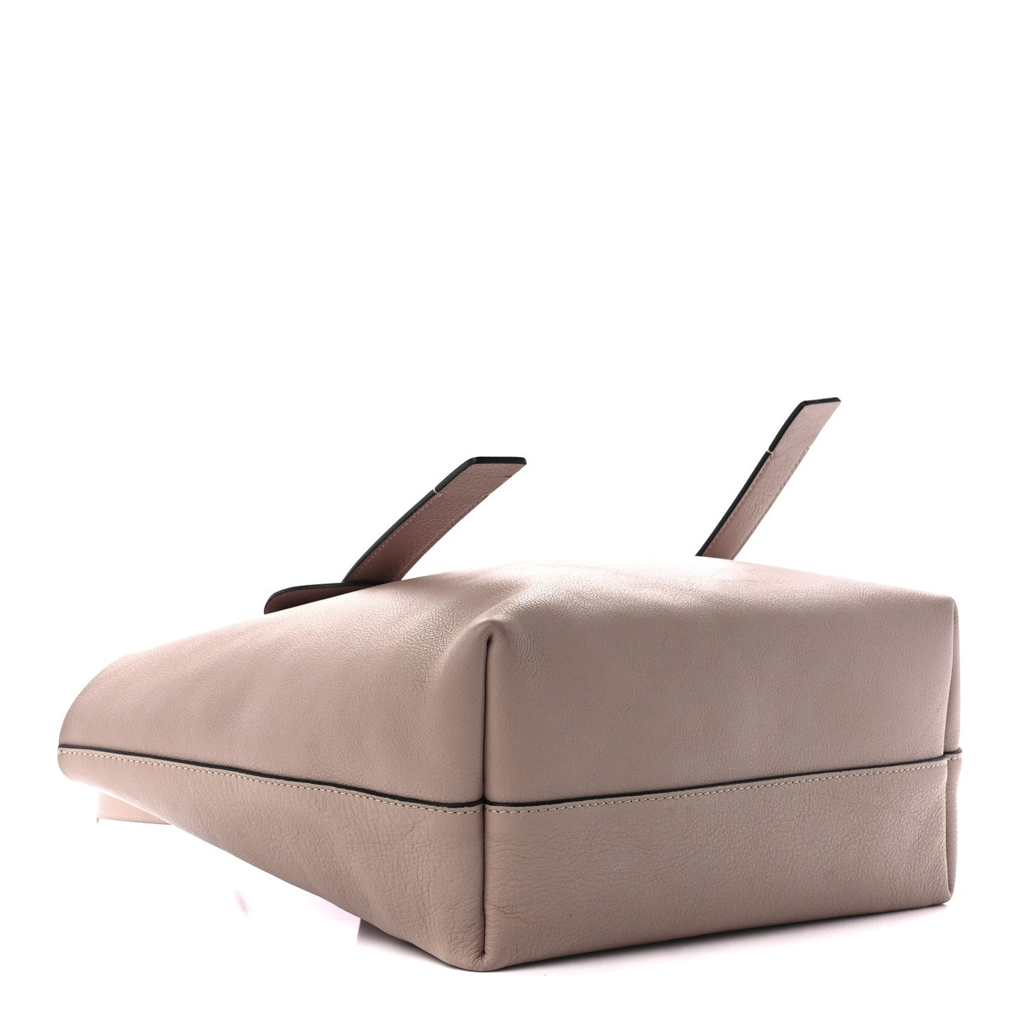 Small Grain Smooth Calfskin Medium Darryl Tote Cement Pink