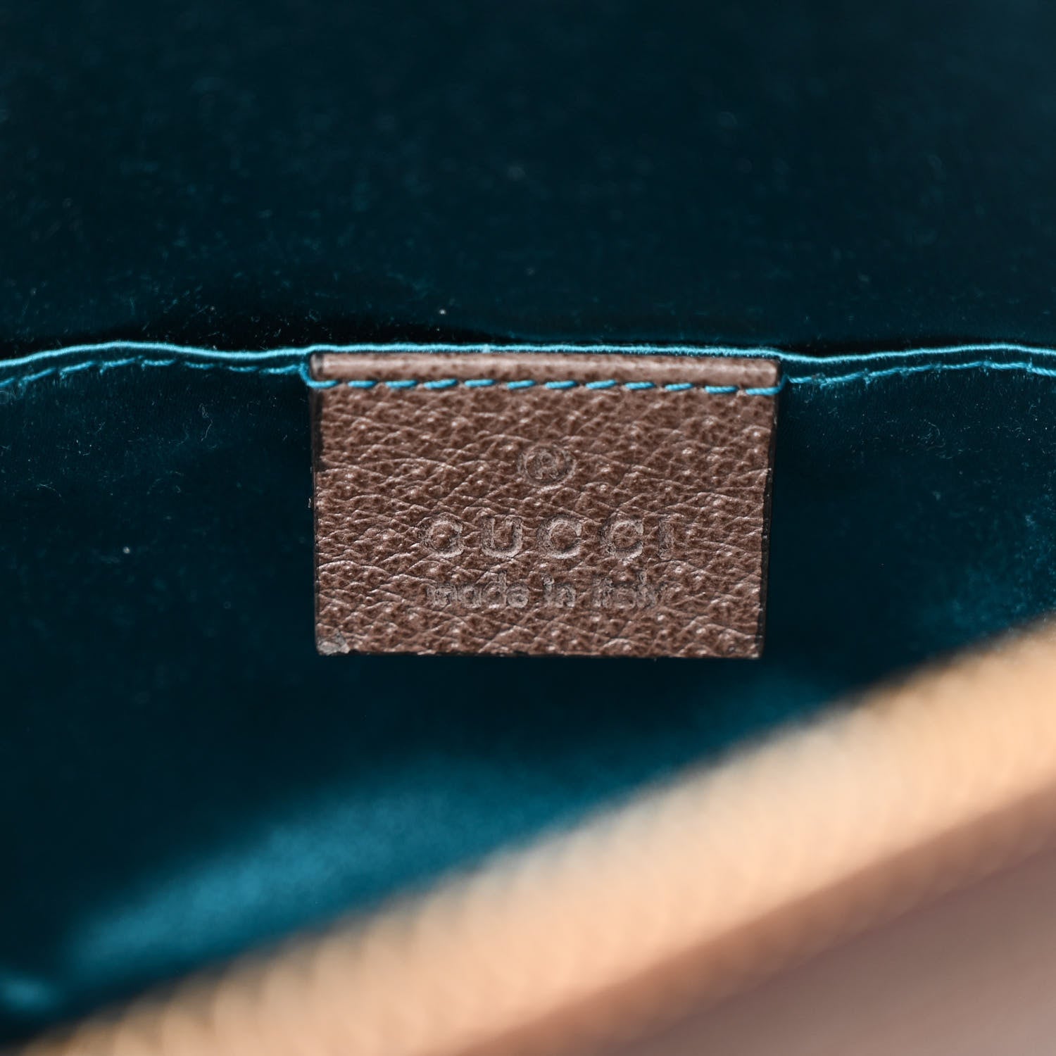 Gucci GG Supreme Monogram Textured Dollar Calfskin Web Small Ophidia Dome Shoulder Bag Beige Ebony New Acero 6 of 10