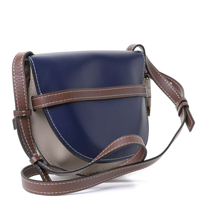 Loewe Soft Calfskin Small Gate Crossbody Bag Marine Light Oat 2 of 5