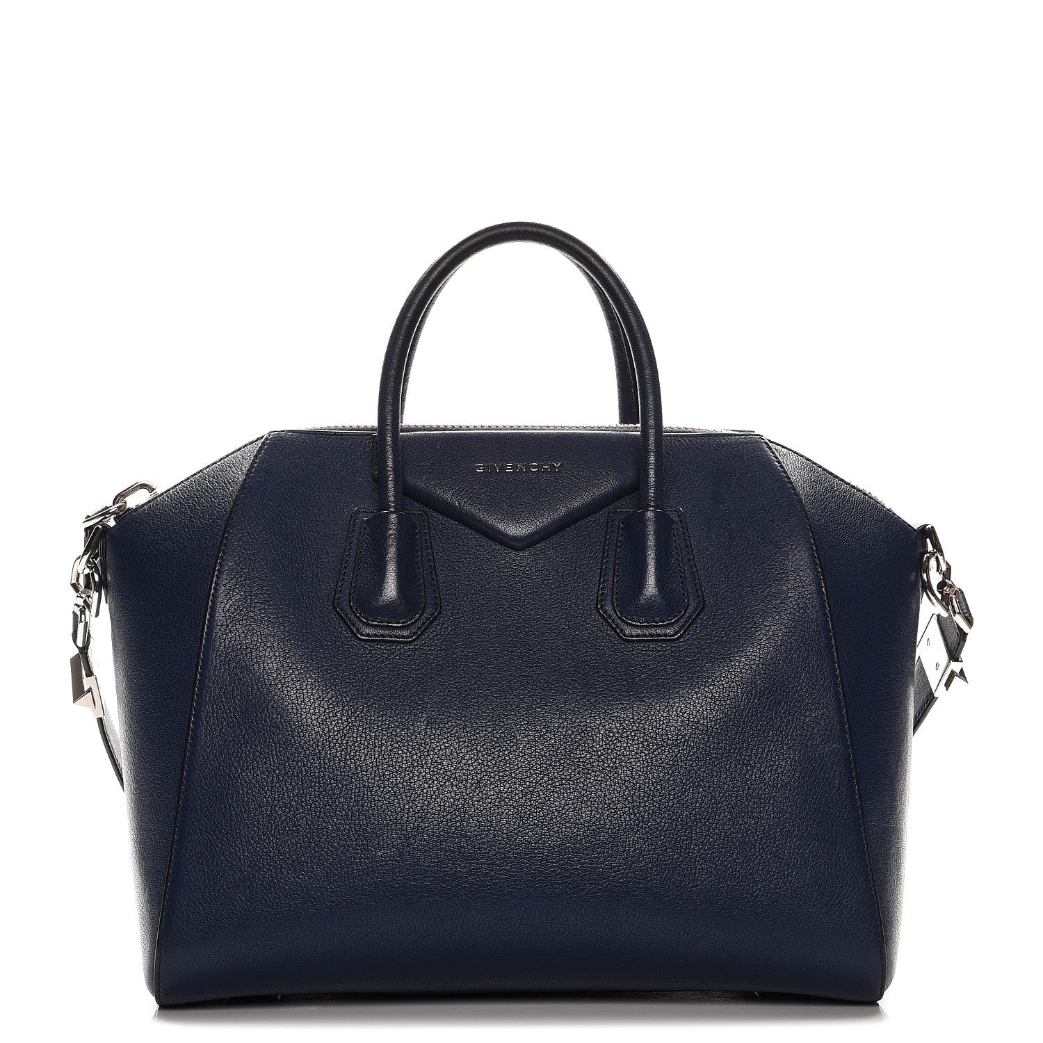 Givenchy Sugar Goatskin Medium Antigona Navy 1 of 21