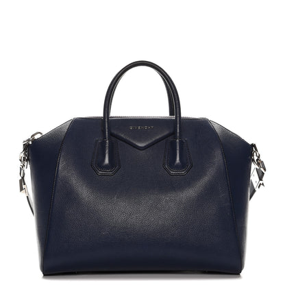Givenchy Sugar Goatskin Medium Antigona Navy 1 of 21