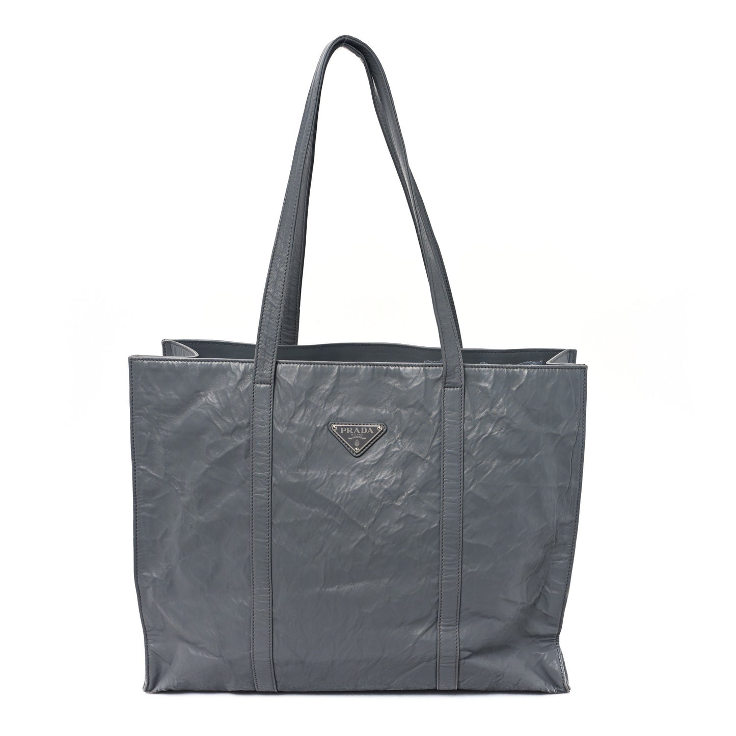 Nappa Antique Large Shopping Tote Ardesia