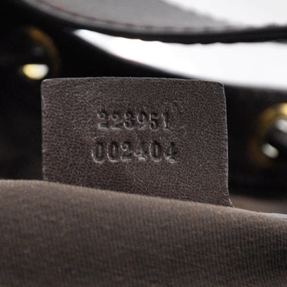 Gucci Monogram Interlocking Icon Bag Ebony 9 of 9