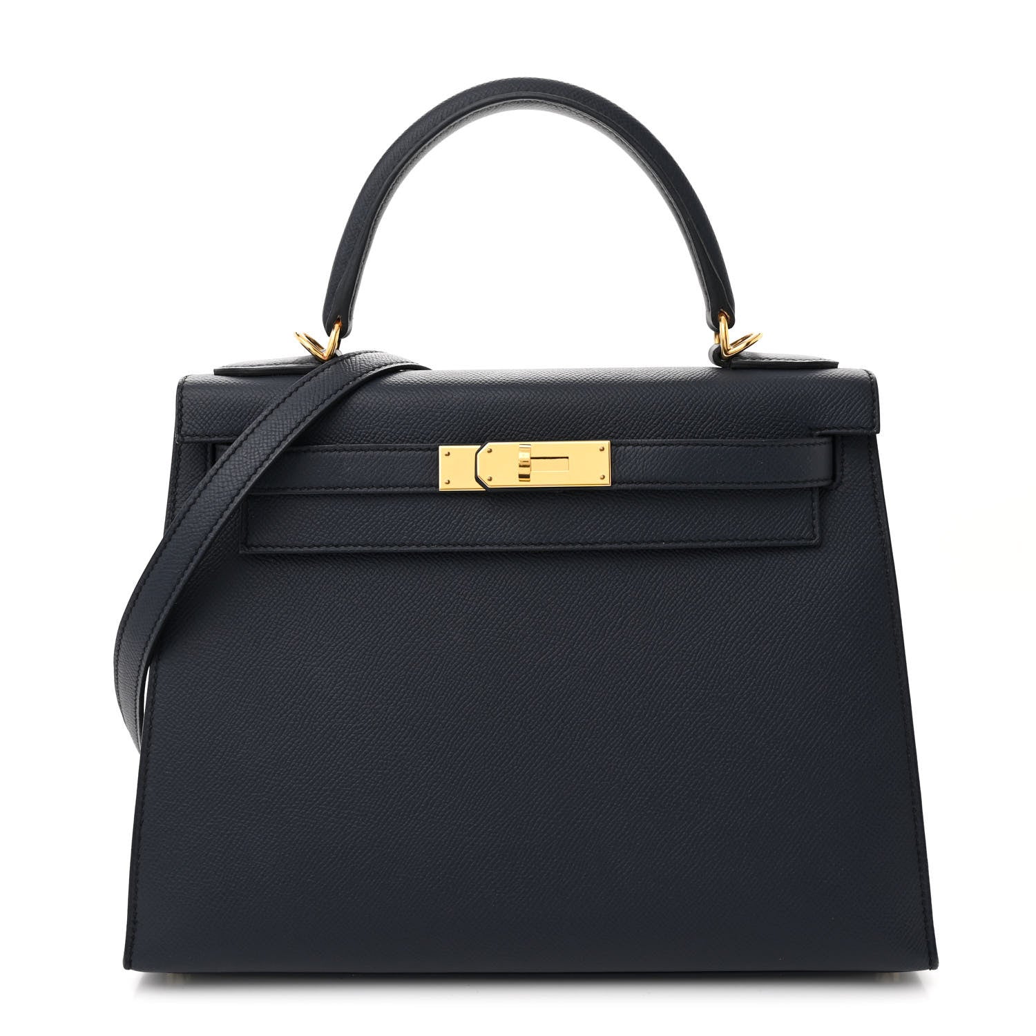 Hermes Epsom Kelly Sellier 28 Bleu Nuit 1 of 14